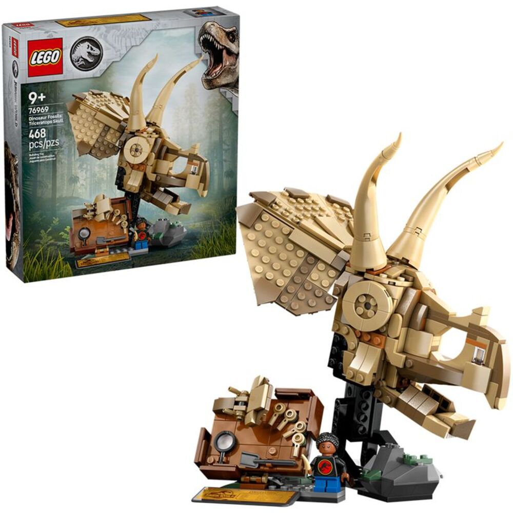 LEGO® Jurassic World™ Dinosaur Fossils: Triceratops Skull 76969 COLLECTIBLES